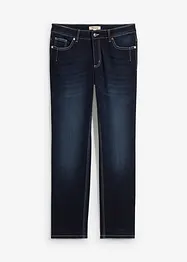 Jeans elasticizzati straight, a vita media, bonprix