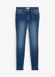 Jeans skinny elasticizzati, vita media, bonprix