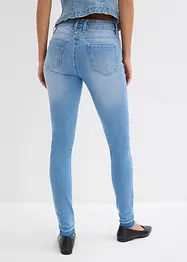 Jeans skinny elasticizzati, vita media, bonprix