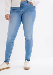 Jeans skinny elasticizzati, vita media, bonprix