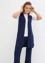 Gilet in maglina di viscosa, bonprix