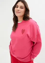 Felpa oversize in cotone biologico, bonprix