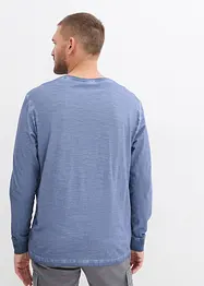 Maglia a maniche lunghe effetto lavato, bonprix