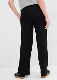 Pantaloni in felpa con cucitura sul davanti, bonprix