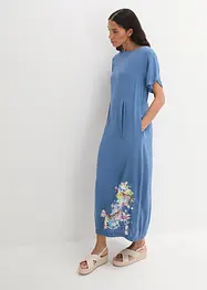 Abito lungo in viscosa fluente fantasia, bonprix