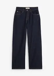 Jeans wide leg, mid waist, bonprix