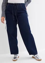 Jeans a palloncino extra lunghi, vita alta, bonprix