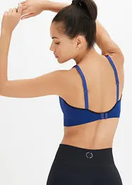 Reggiseno sportivo senza cuciture con sostegno leggero, bonprix