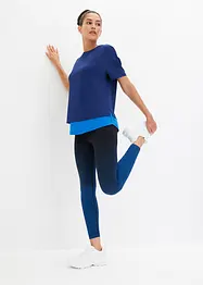 Leggings senza cuciture sfumati, ad asciugatura rapida, bonprix