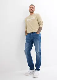 Jeans elasticizzati regular fit, straight, bonprix