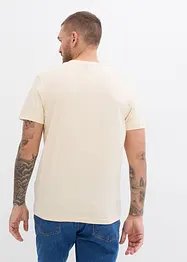 Maglia serafino in puro cotone biologico (pacco da 3), bonprix