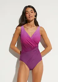 Costume intero a portafoglio con effetto modellante medio, bonprix