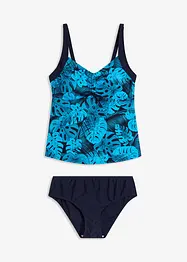 Tankini con arricciatura (set 2 pezzi), bonprix