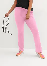 Pantaloni sportivi  elasticizzati con cotone biologico, bonprix