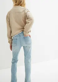 Jeans elasticizzati bootcut, vita media, bonprix
