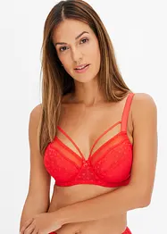 Reggiseno minimizer con ferretto e fascette decorative, bonprix