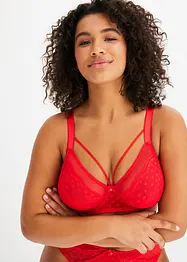 Reggiseno minimizer con ferretto e fascette decorative, bonprix