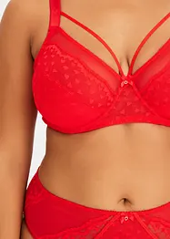 Reggiseno minimizer con ferretto e fascette decorative, bonprix