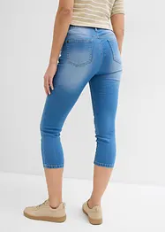 Jeans cropped morbidi, slim fit, bonprix