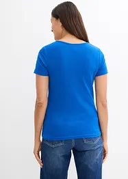 Maglia serafino in puro cotone biologico, bonprix