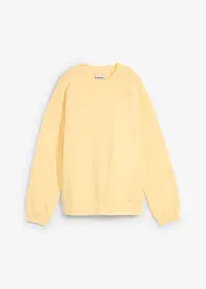 Felpa oversize in puro cotone, bonprix