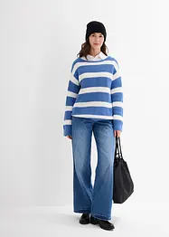 Maglione oversize a righe, bonprix