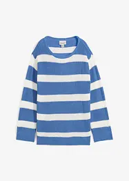 Maglione oversize a righe, bonprix