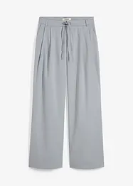 Pantaloni gessati con pinces, bonprix