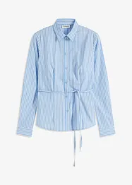 Camicetta a righe con laccetto da annodare, bonprix