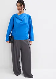Blusa con scollo ampio, bonprix