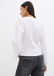 Blusa con scollo ampio, bonprix