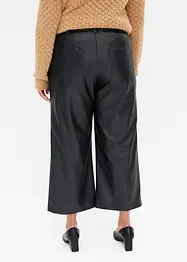 Pantaloni culotte in similpelle, bonprix