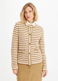 Cardigan con bottoni raffinati, bonprix