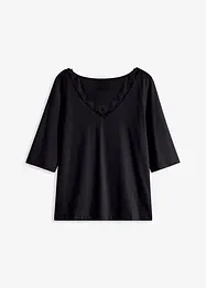 Maglia con pizzo, bonprix