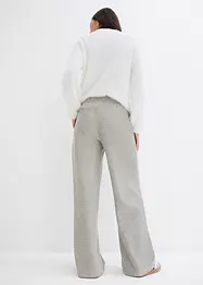 Pantaloni in jersey a righe con cordoncino, bonprix