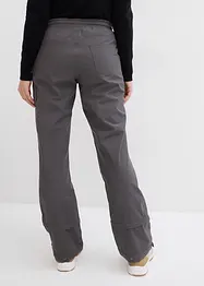 Pantaloni funzionali zip-off con gambe staccabili a 7/8, impermeabili, bonprix