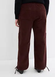 Pantaloni cargo in velluto a coste, bonprix