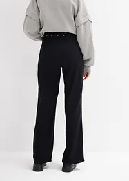 Pantaloni con pinces in viscosa fluente, bonprix