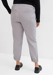 Pantaloni chino in misto viscosa con cinta comoda, bonprix