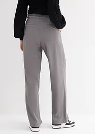 Pantaloni con pinces in viscosa fluente, bonprix