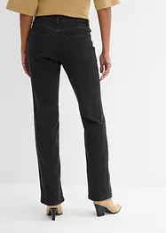 Jeans elasticizzati straight, vita media, bonprix