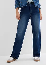 Jeans straight, a vita alta, bonprix