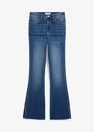 Jeans elasticizzati soft bootcut, vita alta, bonprix