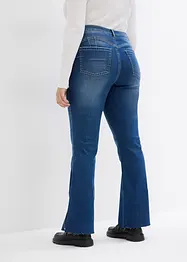 Jeans elasticizzati soft bootcut, vita alta, bonprix