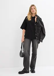 Maxi maglia in interlock, bonprix