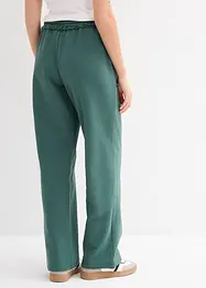 Pantaloni in felpa in misto cotone elasticizzato, bonprix