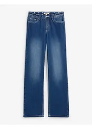 Jeans elasticizzati straight, vita media, bonprix