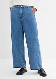 Jeans elasticizzati straight, a vita media, bonprix