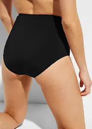 Slip per bikini a vita alta con sgambatura normale, bonprix