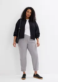 Bomber oversize in felpa, bonprix